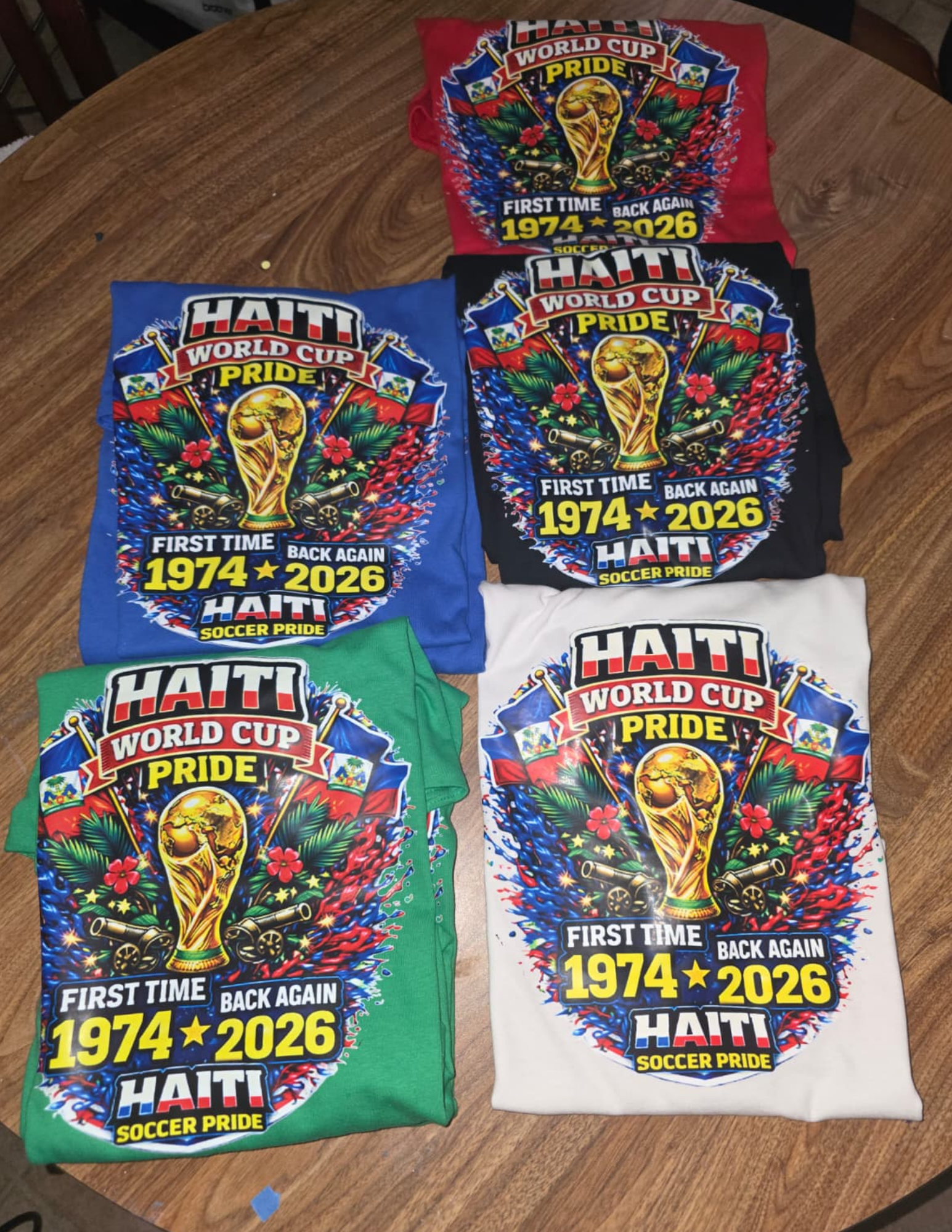 Haiti World Cup 2026 Shirt | Sak Pase Haiti Soccer