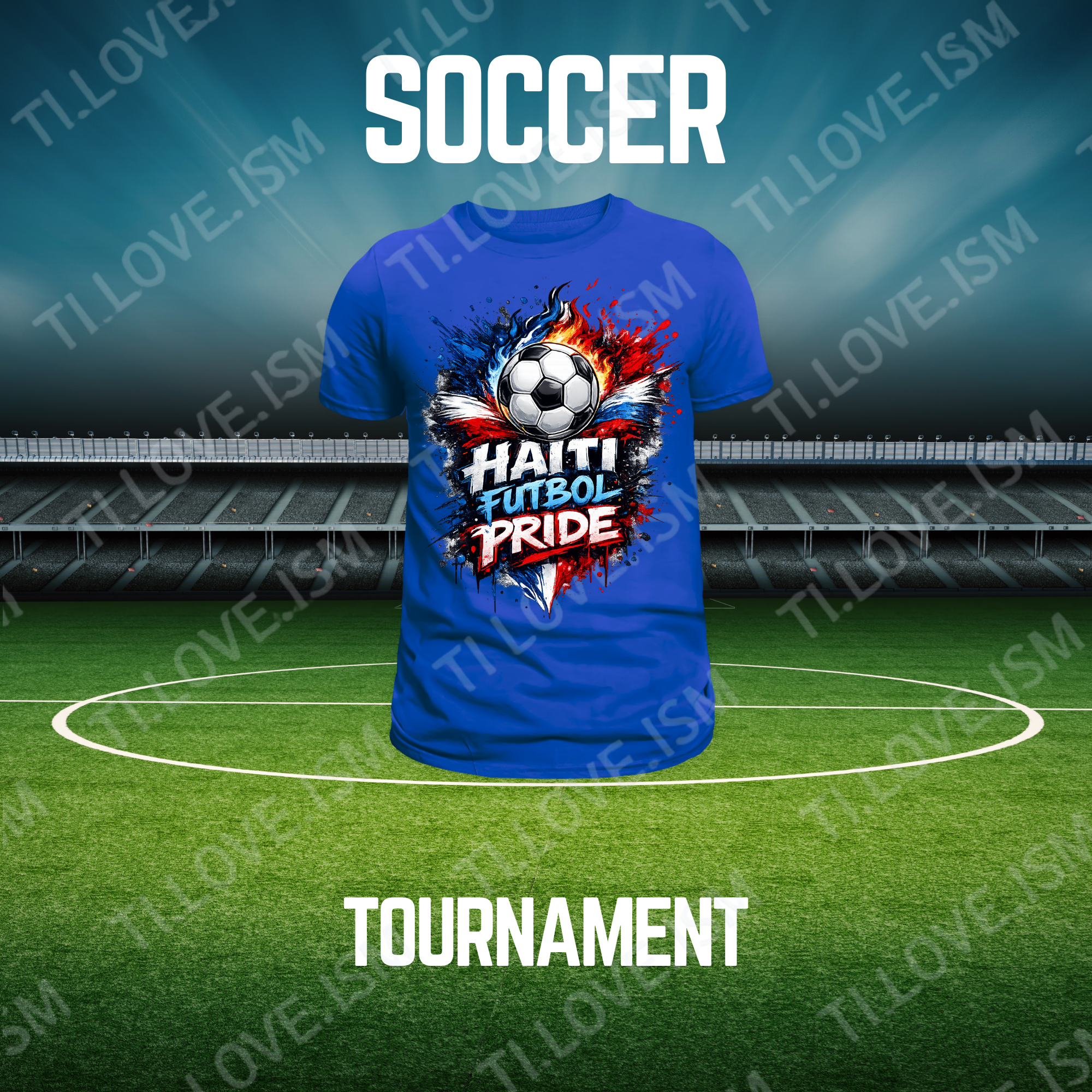 Haiti World Cup 2026 Shirt | Sak Pase Haiti Soccer