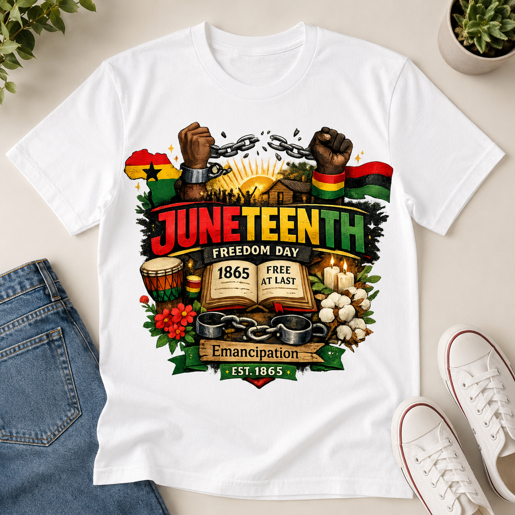 Juneteenth Freedom Day Shirt | 1865 Emancipation Tee